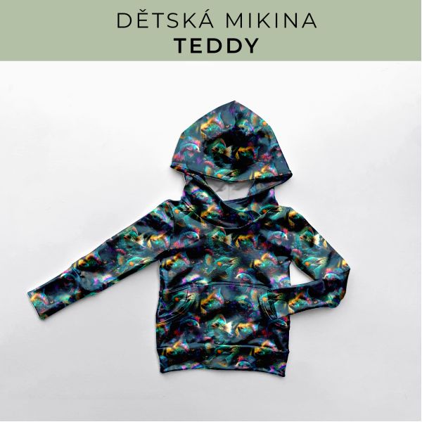 DĚTSKÝ střih - Mikina Teddy