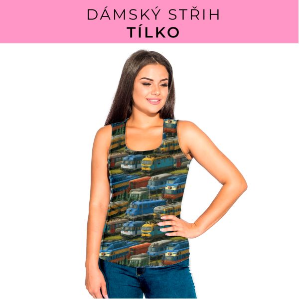 DÁMSKÝ střih - Tílko a kalhoty 