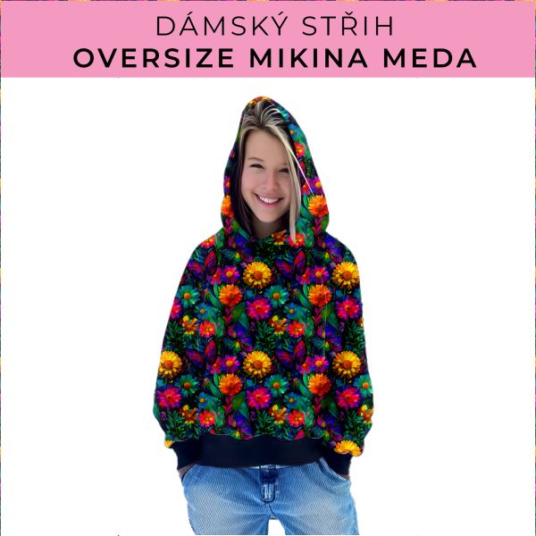 Dámský střih - mikina Meda