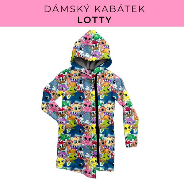 DÁMSKÝ střih - Kabátek Lotty