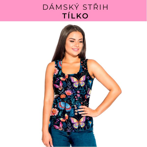 DÁMSKÝ střih - Tílko a kalhoty 