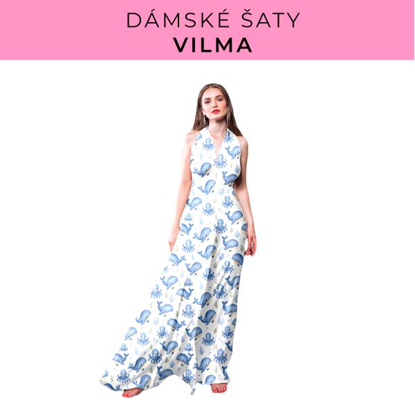 DÁMSKÝ střih - šaty Vilma