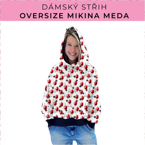 Dámský střih - mikina Meda