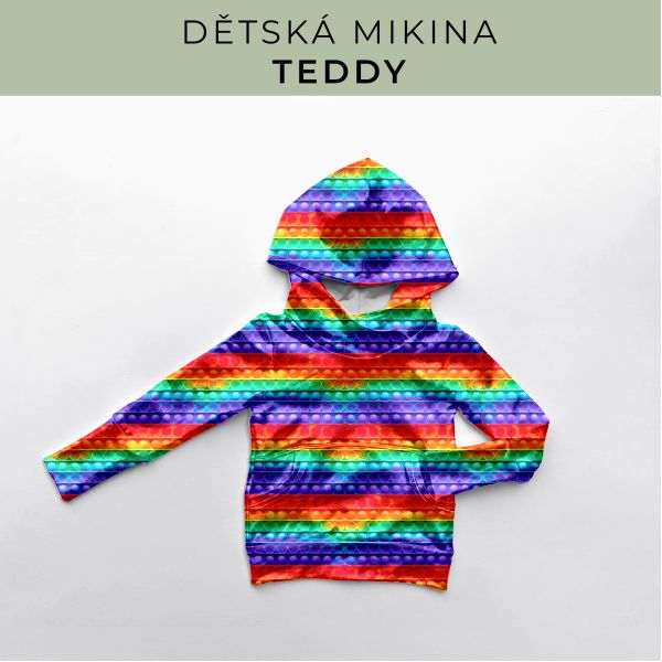 DĚTSKÝ střih - Mikina Teddy