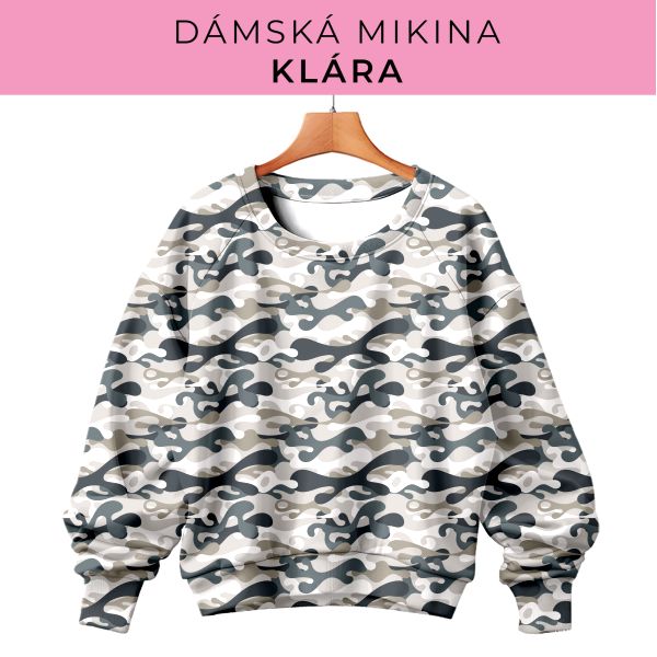 DÁMSKÝ střih - mikina Klára