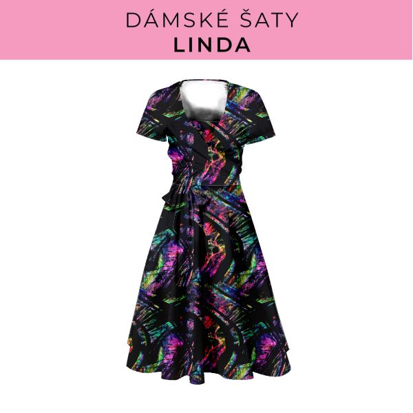 DÁMSKÝ střih - šaty Linda