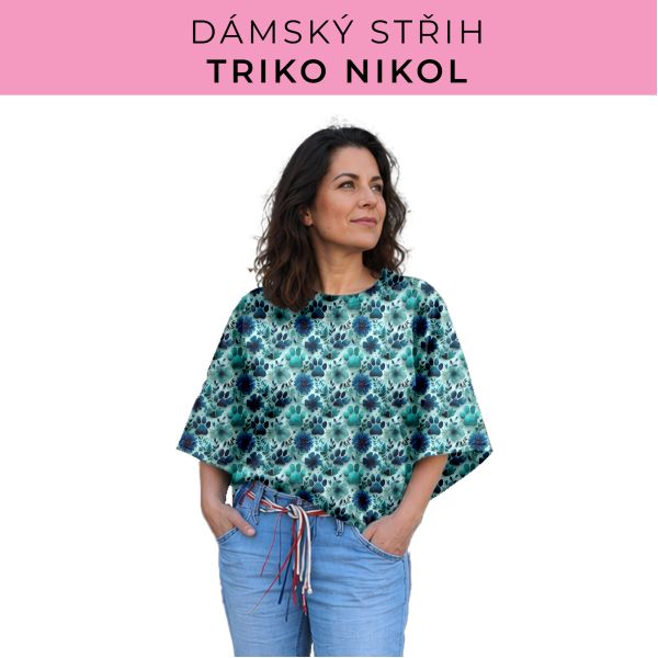 Dámský střih -  triko Nikol