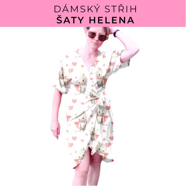 Dámský střih na šaty  Helena