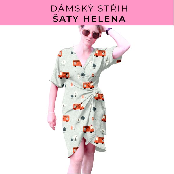 Dámský střih na šaty  Helena