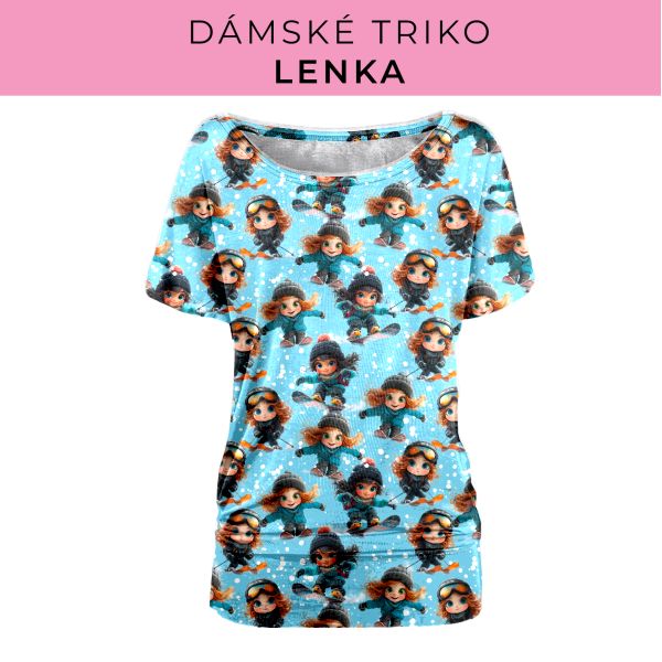 DÁMSKÝ střih - Triko Lenka