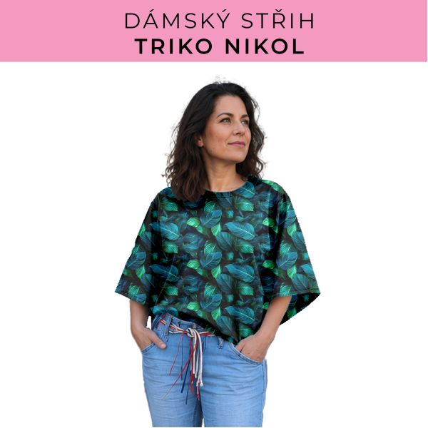 Dámský střih -  triko Nikol