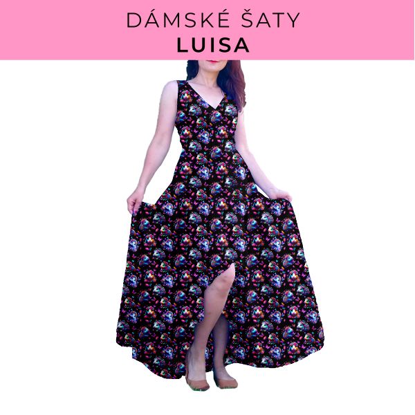 DÁMSKÝ střih - šaty Luisa