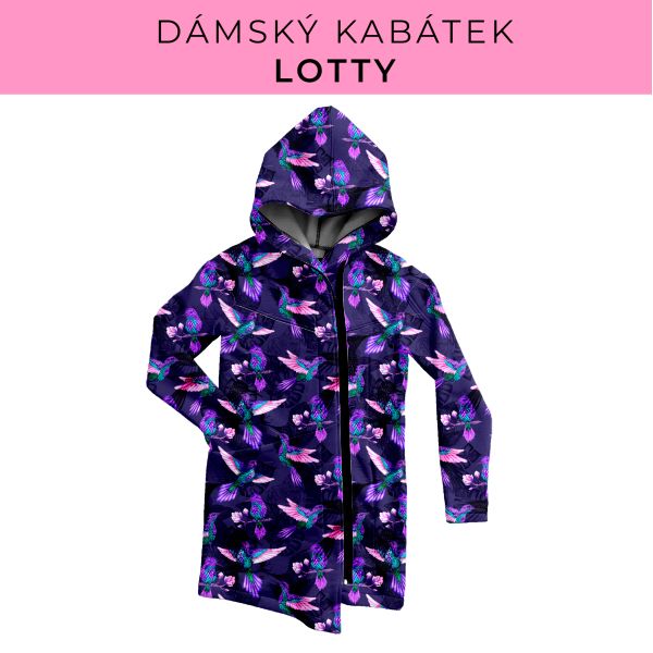 DÁMSKÝ střih - Kabátek Lotty