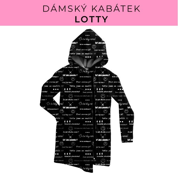 DÁMSKÝ střih - Kabátek Lotty