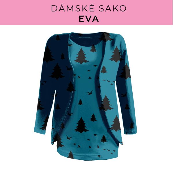 DÁMSKÝ střih - sako Eva