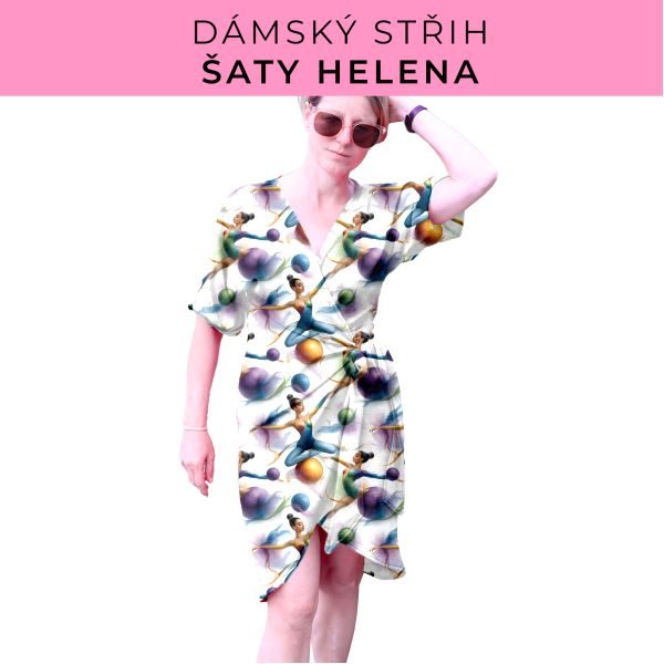 Dámský střih na šaty  Helena