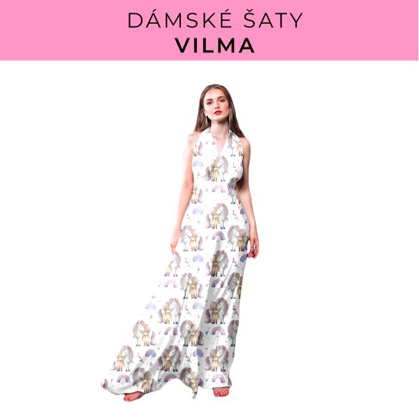 DÁMSKÝ střih - šaty Vilma
