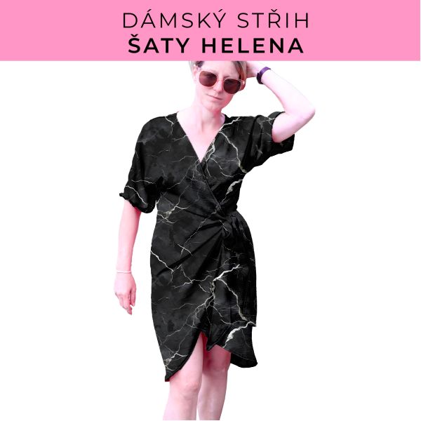 Dámský střih na šaty  Helena