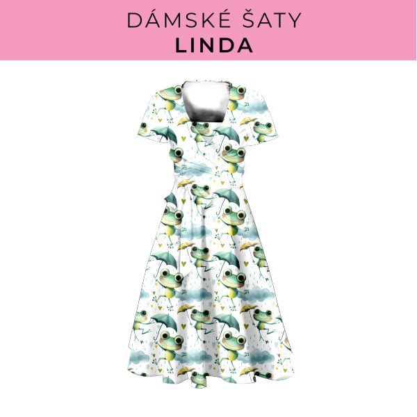 DÁMSKÝ střih - šaty Linda