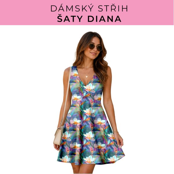 Dámský střih - šaty Diana