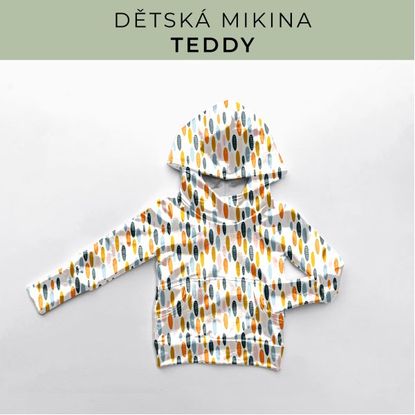 DĚTSKÝ střih - Mikina Teddy