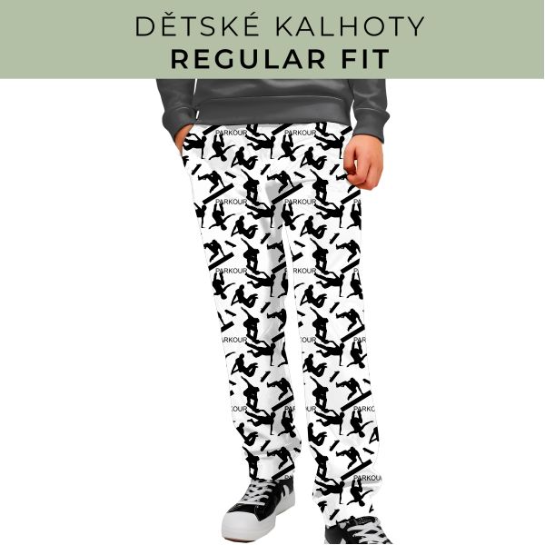 DĚTSKÝ STŘIH - Kalhoty Regular fit