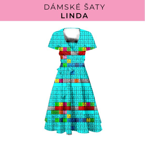 DÁMSKÝ střih - šaty Linda