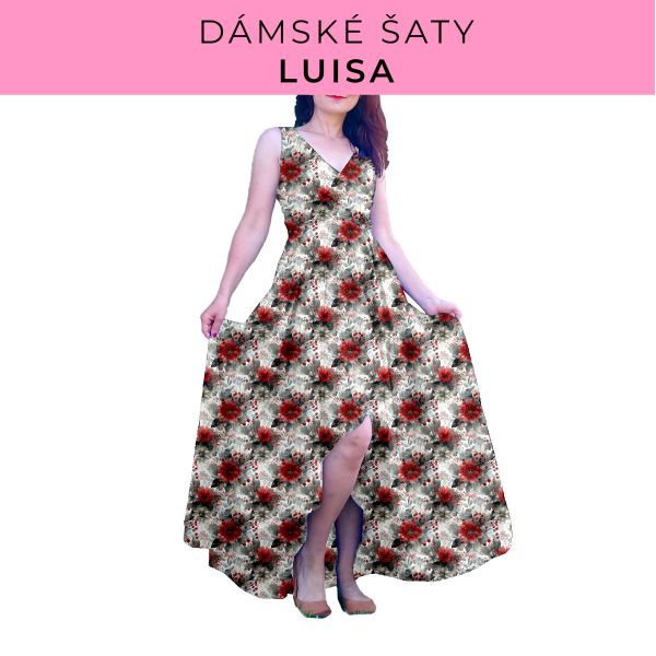 DÁMSKÝ střih - šaty Luisa
