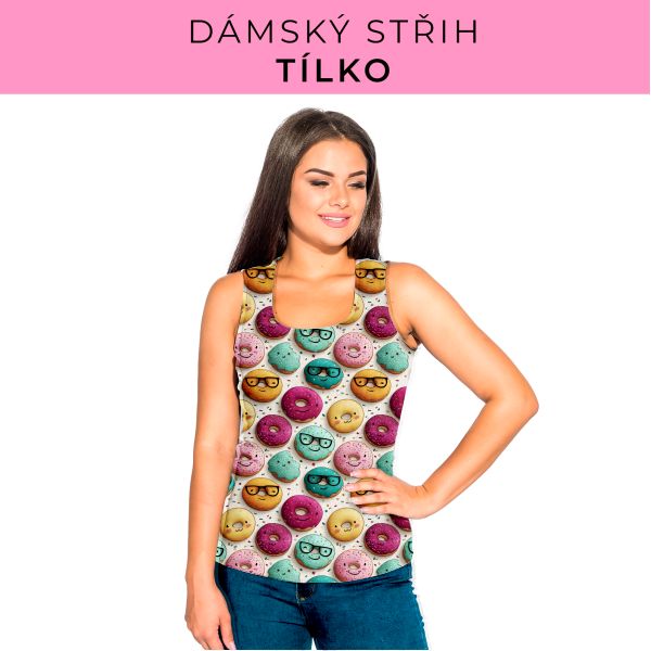 DÁMSKÝ střih - Tílko a kalhoty 