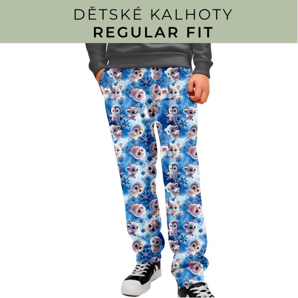DĚTSKÝ STŘIH - Kalhoty Regular fit