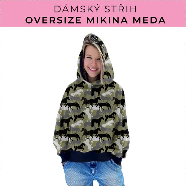 Dámský střih - mikina Meda