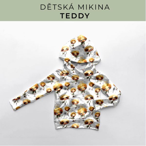 DĚTSKÝ střih - Mikina Teddy