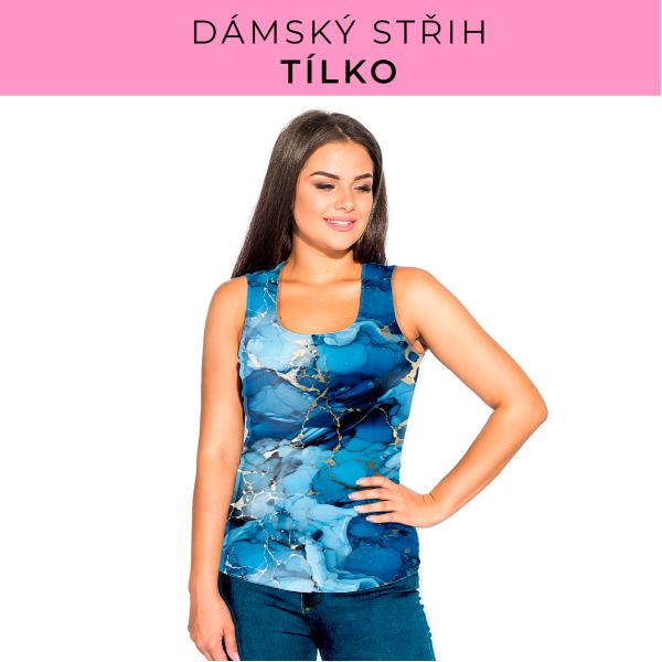 DÁMSKÝ střih - Tílko a kalhoty 