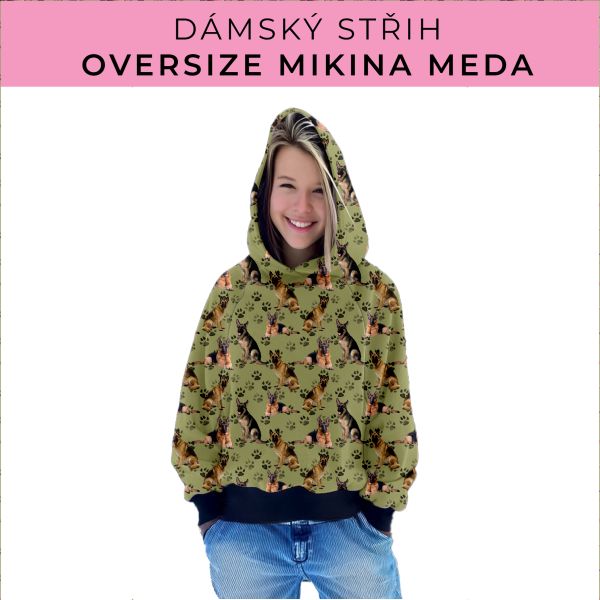 Dámský střih - mikina Meda