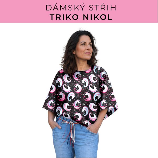 Dámský střih -  triko Nikol