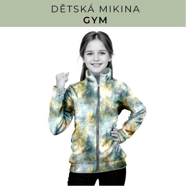 Dětská střih - mikina GYM