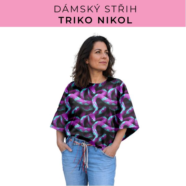 Dámský střih -  triko Nikol
