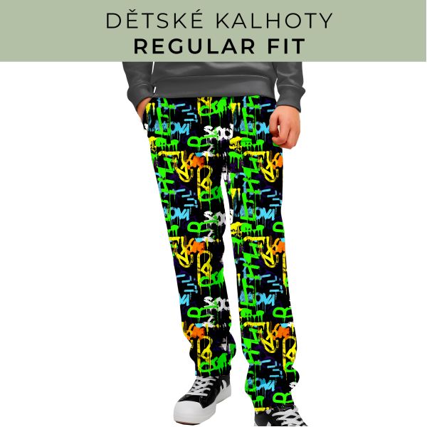 DĚTSKÝ STŘIH - Kalhoty Regular fit