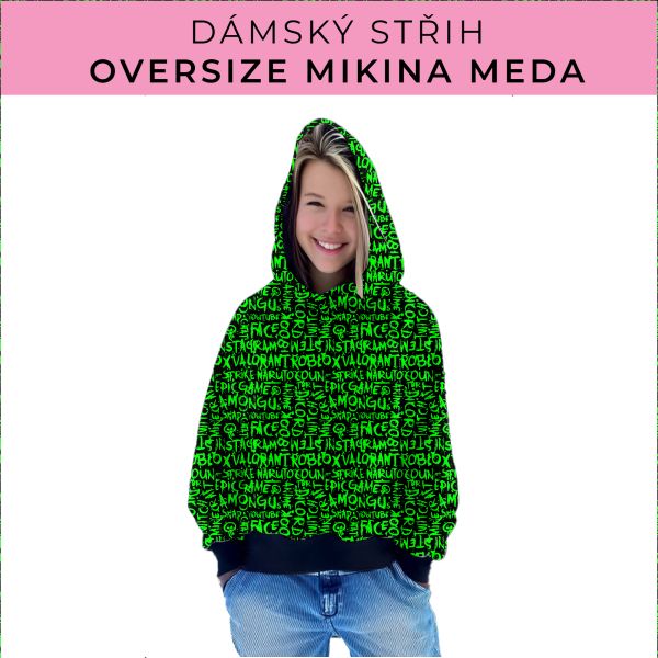 Dámský střih - mikina Meda