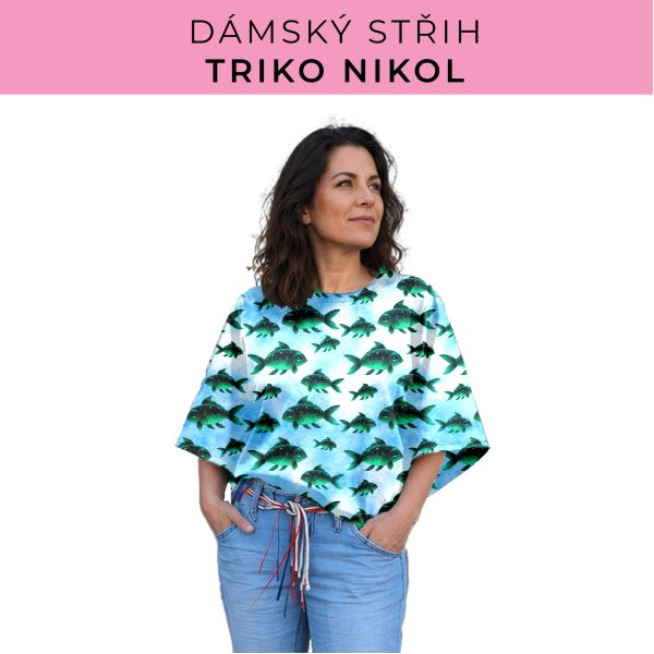Dámský střih -  triko Nikol