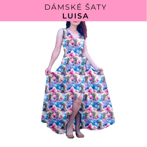 DÁMSKÝ střih - šaty Luisa