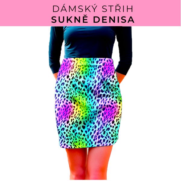 Dámský střih - Dámská sukně Denisa