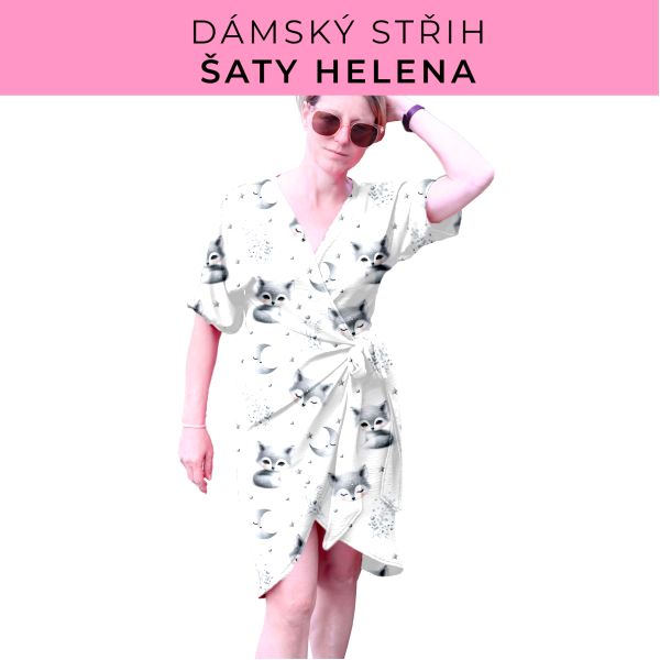 Dámský střih na šaty  Helena