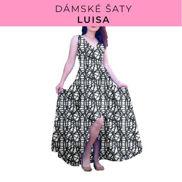DÁMSKÝ střih - šaty Luisa