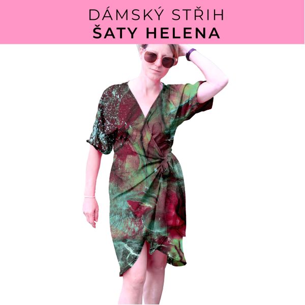 Dámský střih na šaty  Helena