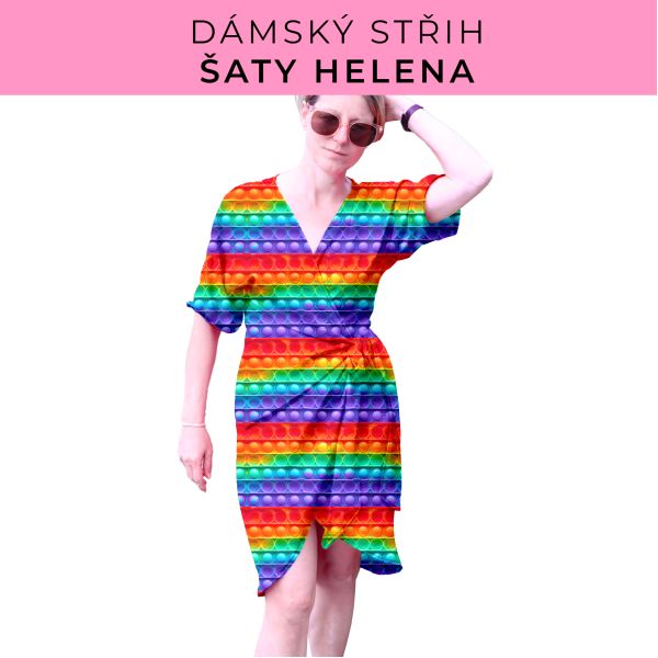 Dámský střih na šaty  Helena
