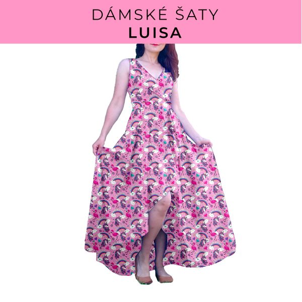 DÁMSKÝ střih - šaty Luisa