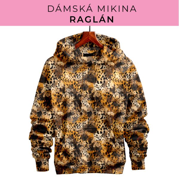 DÁMSKÝ střih - mikina raglán