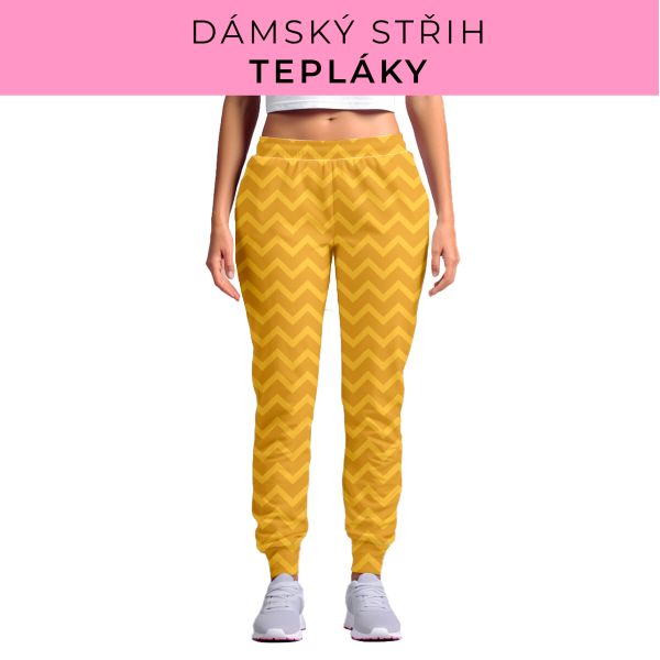DÁMSKÝ střih - tepláky