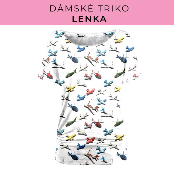 DÁMSKÝ střih - Triko Lenka